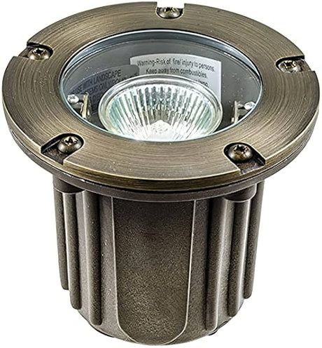 Dabmar Lighting LV342-WBS weathered brass in ground well light