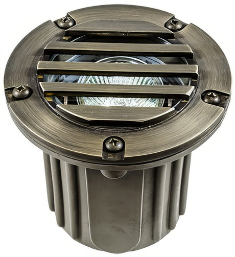 Dabmar Lighting LV346-L5-65K-WBS weathered brass in ground well light