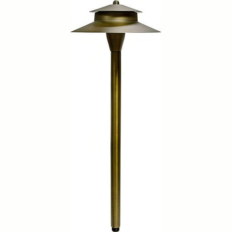 Dabmar Lighting LV35-L3-64K-WBS weathered brass path light