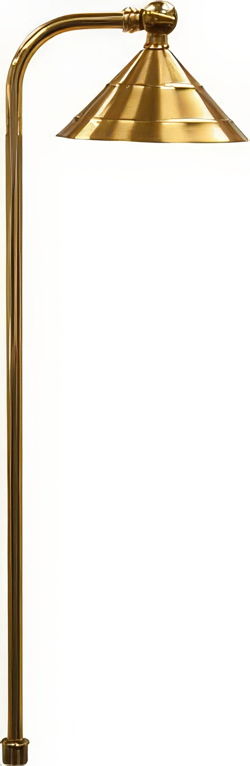 Dabmar Lighting LV37-L3-64K-BS brass path light