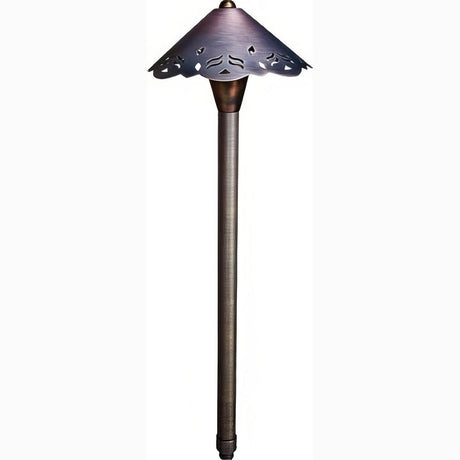 Dabmar Lighting LV38-L3-AMB-WBS weathered brass path light