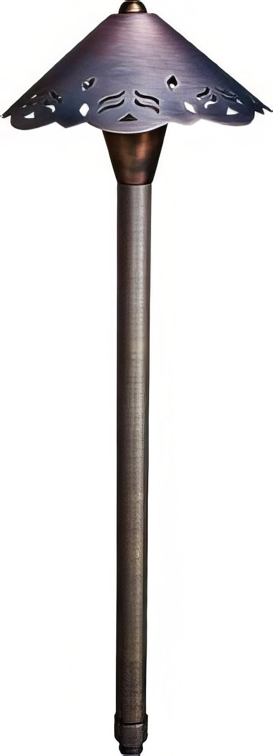 Dabmar Lighting LV38-L3-AMB-WBS weathered brass path light