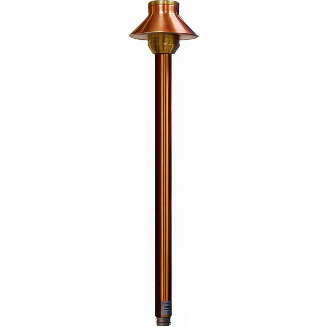 Dabmar Lighting LV40-CP copper/brass combination path/walkway/area light