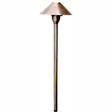 Dabmar Lighting LV41-L3-64K-ABS antique brass path light