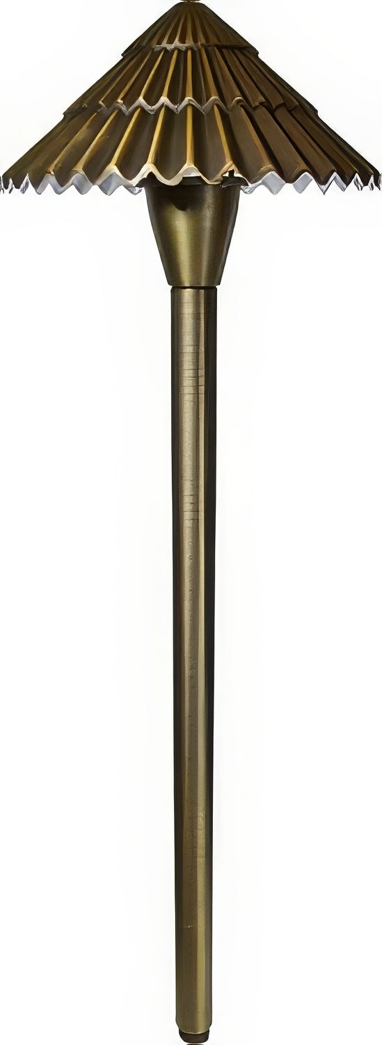Dabmar Lighting LV48-L3-AMB-WBS weathered brass path light