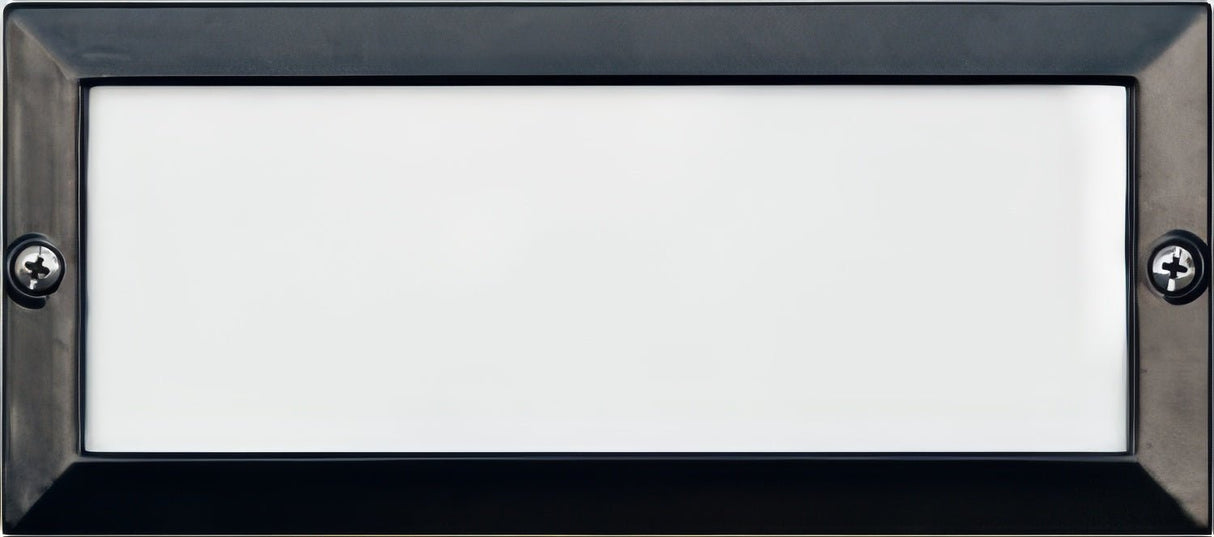 Dabmar Lighting LV602-L6-AMB-B black outdoor step light