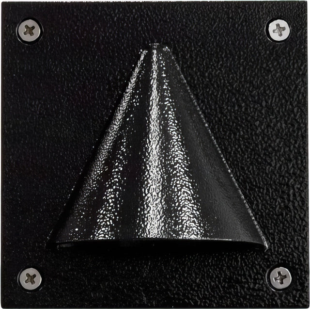 Dabmar Lighting LV607-L3-AMB-B black outdoor step light