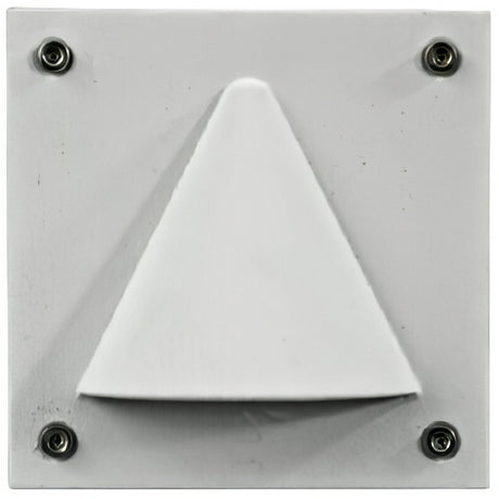 Dabmar Lighting LV607-W white brick/step/wall light