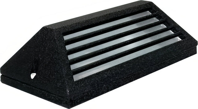 Dabmar Lighting LV608-L3-AMB-B black outdoor step light