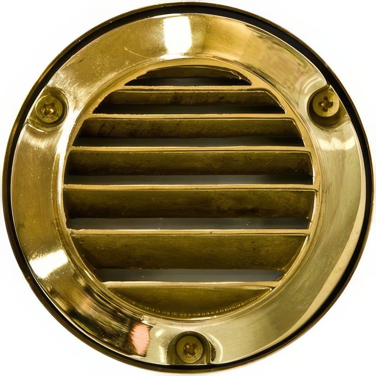 Dabmar Lighting LV610-L3-AMB-BS brass outdoor step light