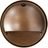 Dabmar Lighting LV611-WBS weathered brass brick/step/wall/deck light