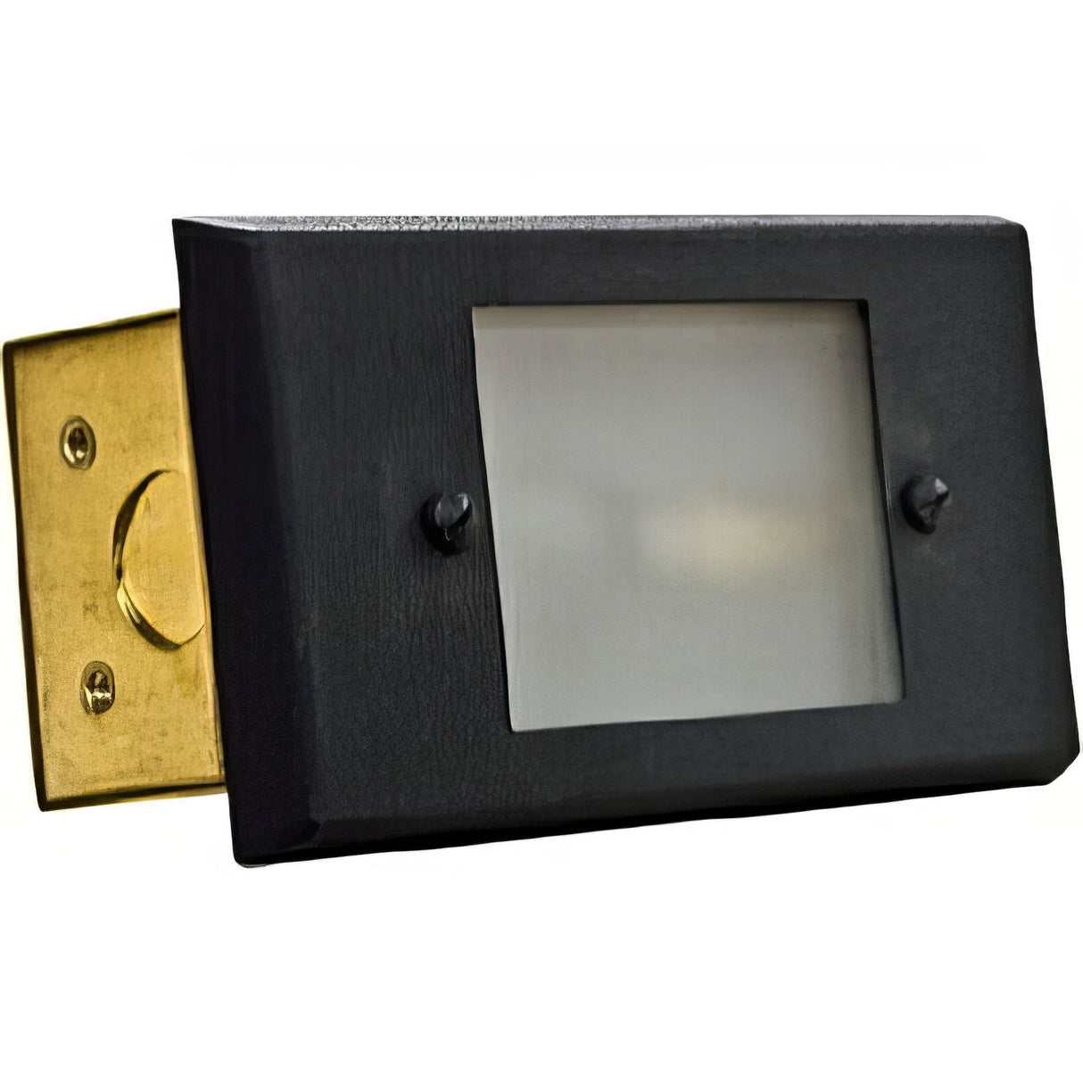 Dabmar Lighting LV612-B black brick/step/wall light