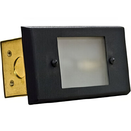 Dabmar Lighting LV612-B black brick/step/wall light