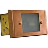 Dabmar Lighting LV612-CP copper brick/step/wall light