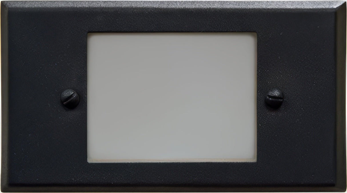Dabmar Lighting LV612-L3-30K-B black outdoor step light