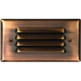 Dabmar Lighting LV613-ABS antique brass brick/step/wall light