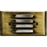 Dabmar Lighting LV613-ABZ antique bronze brick/step/wall light