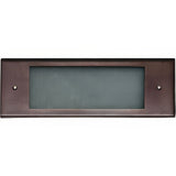 Dabmar Lighting LV614-ABZ antique bronze brick/step/wall light