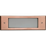 Dabmar Lighting LV614-CP copper brick/step/wall light