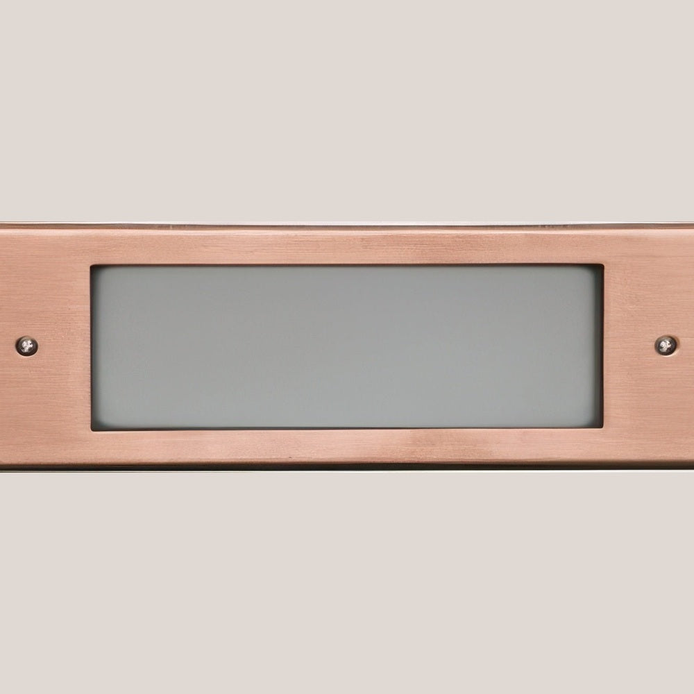 Dabmar Lighting LV614-L6-64K-CP copper outdoor step light