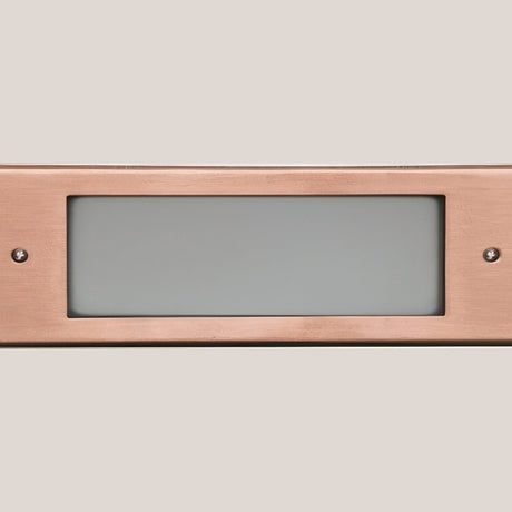 Dabmar Lighting LV614-L6-64K-CP copper outdoor step light