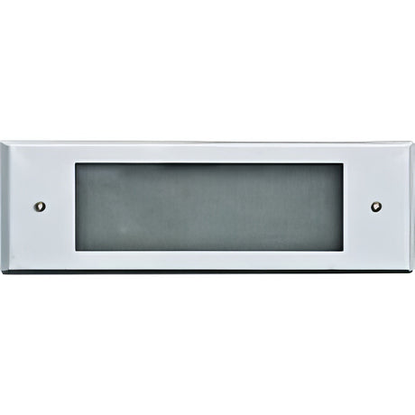 Dabmar Lighting LV614-W white brick/step/wall light