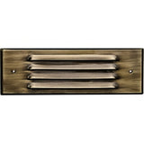 Dabmar Lighting LV615-ABS antique brass brick/step/wall light