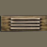 Dabmar Lighting LV615-L6-30K-ABS antique brass outdoor step light