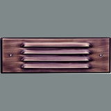 Dabmar Lighting LV615-L6-30K-ABZ antique bronze outdoor step light