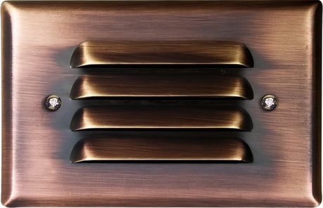 Dabmar Lighting LV617-L3-30K-ABZ antique bronze outdoor step light