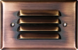 Dabmar Lighting LV617-L3-AMB-ABZ antique bronze outdoor step light