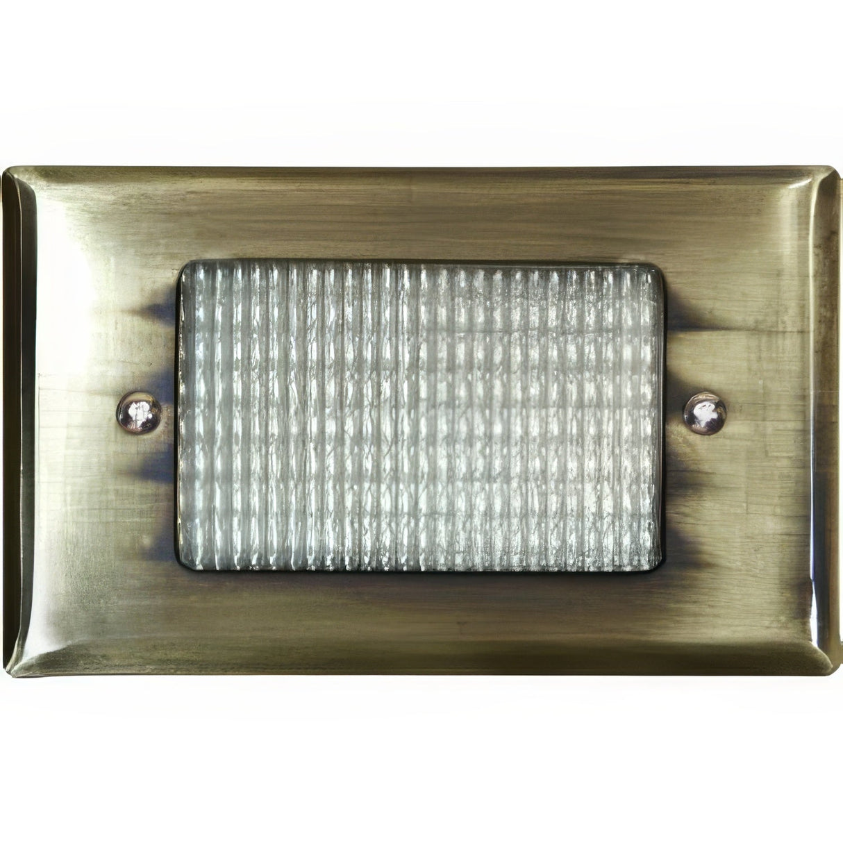 Dabmar Lighting LV618-ABS antique brass brick/step/wall light