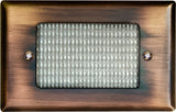 Dabmar Lighting LV618-L3-64K-ABZ antique bronze outdoor step light