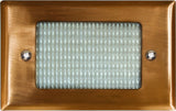 Dabmar Lighting LV618-L3-64K-CP copper outdoor step light
