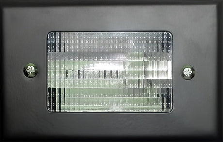 Dabmar Lighting LV618-L3-AMB-B black outdoor step light