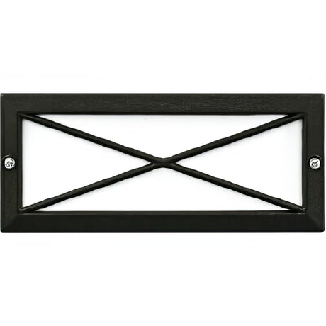 Dabmar Lighting LV635-B black brick/step/wall light