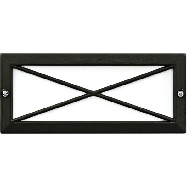 Dabmar Lighting LV635-B black brick/step/wall light