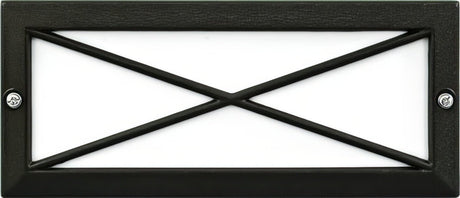 Dabmar Lighting LV635-L6-AMB-B black outdoor step light