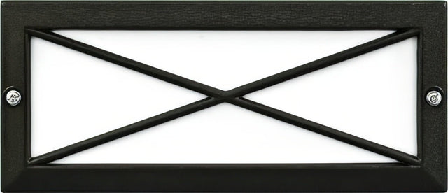 Dabmar Lighting LV635-L6-AMB-B black outdoor step light