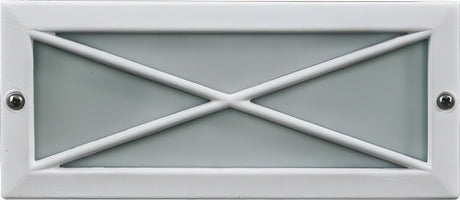 Dabmar Lighting LV635-L6-AMB-W white outdoor step light