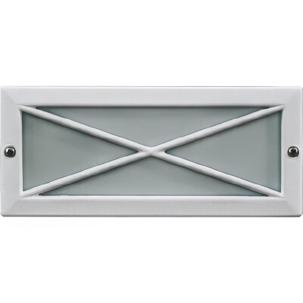 Dabmar Lighting LV635-W white brick/step/wall light
