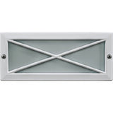 Dabmar Lighting LV635-W white brick/step/wall light