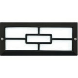Dabmar Lighting LV636-B black brick/step/wall light