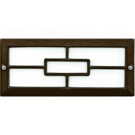 Dabmar Lighting LV636-BZ bronze brick/step/wall light