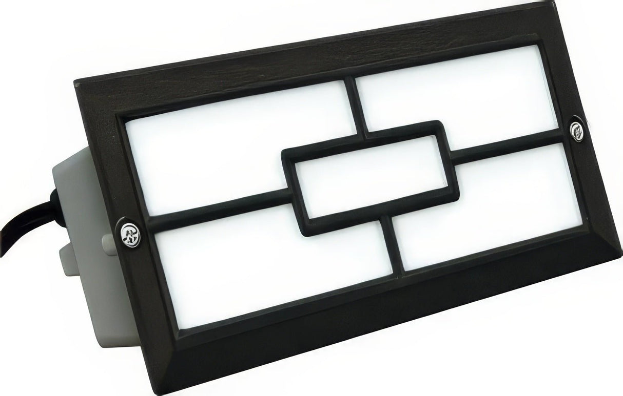 Dabmar Lighting LV636-L6-30K-B black outdoor step light