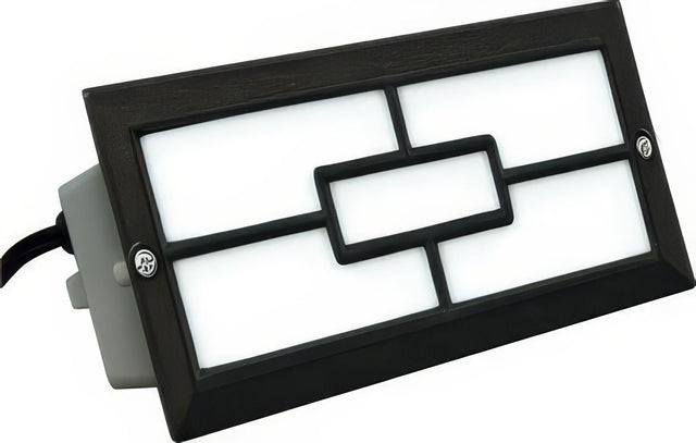 Dabmar Lighting LV636-L6-30K-B black outdoor step light
