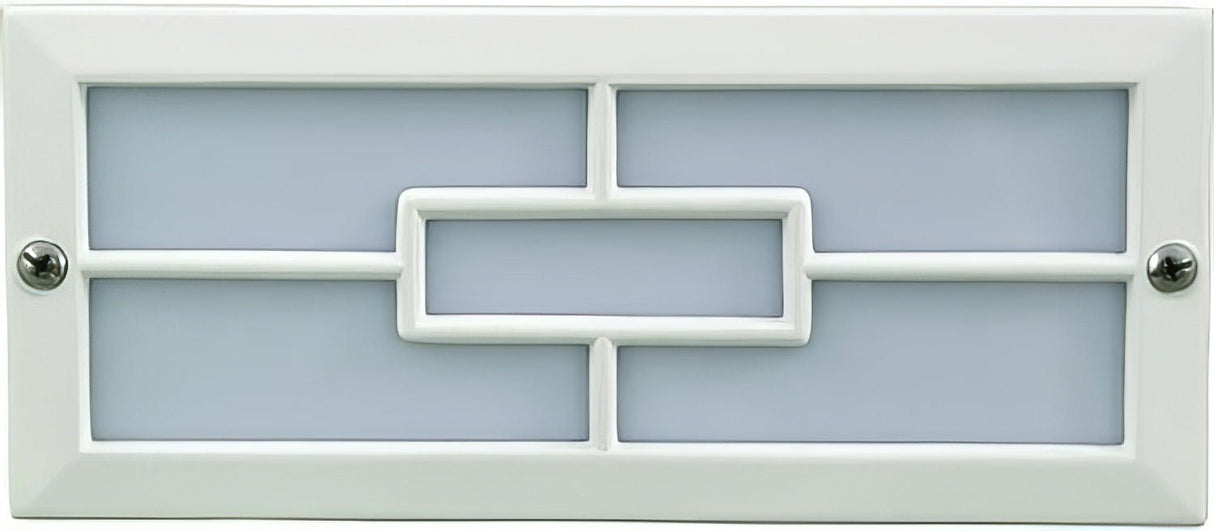 Dabmar Lighting LV636-L6-AMB-W white outdoor step light