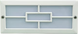Dabmar Lighting LV636-L6-AMB-W white outdoor step light