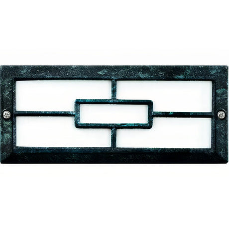 Dabmar Lighting LV636-VG verde green brick/step/wall light