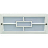 Dabmar Lighting LV636-W white brick/step/wall light
